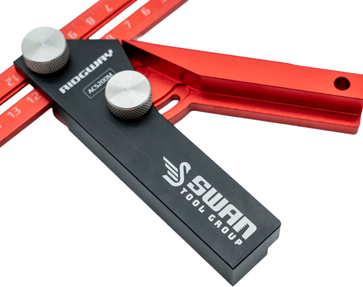 Swan Tool Group RIDGWAY Adjustable Carpenter Square 8in