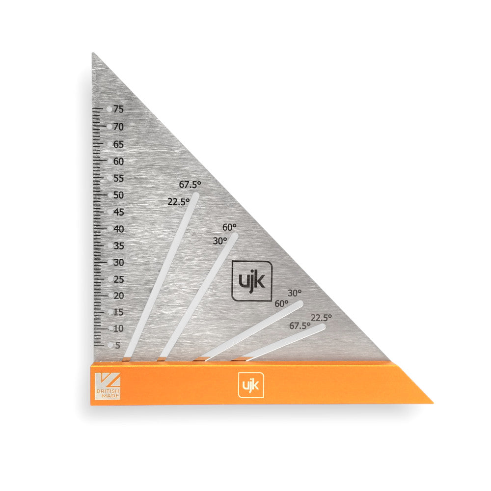 UJK 75mm Compact Angle Square Stainless Steel & Aluminium