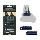 StealthMounts Magnetic Bit Holder for Bosch ProCore & Professional Tools 18V Pack of 2 Blue