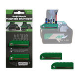StealthMounts Magnetic Bit Holder for HIKOKI / Metabo HPT / Hitachi Tools 18V Pack of 2 Green