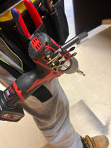 StealthMounts Magnetic Bit Holder for Milwaukee M12 12V Tools Pack of 2 Red