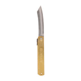 Higonokami Folding Knives #2 Blue Paper Steel with Brass Handle