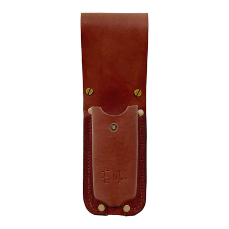 En Mina Leather Block Plane Cover with Belt Loop