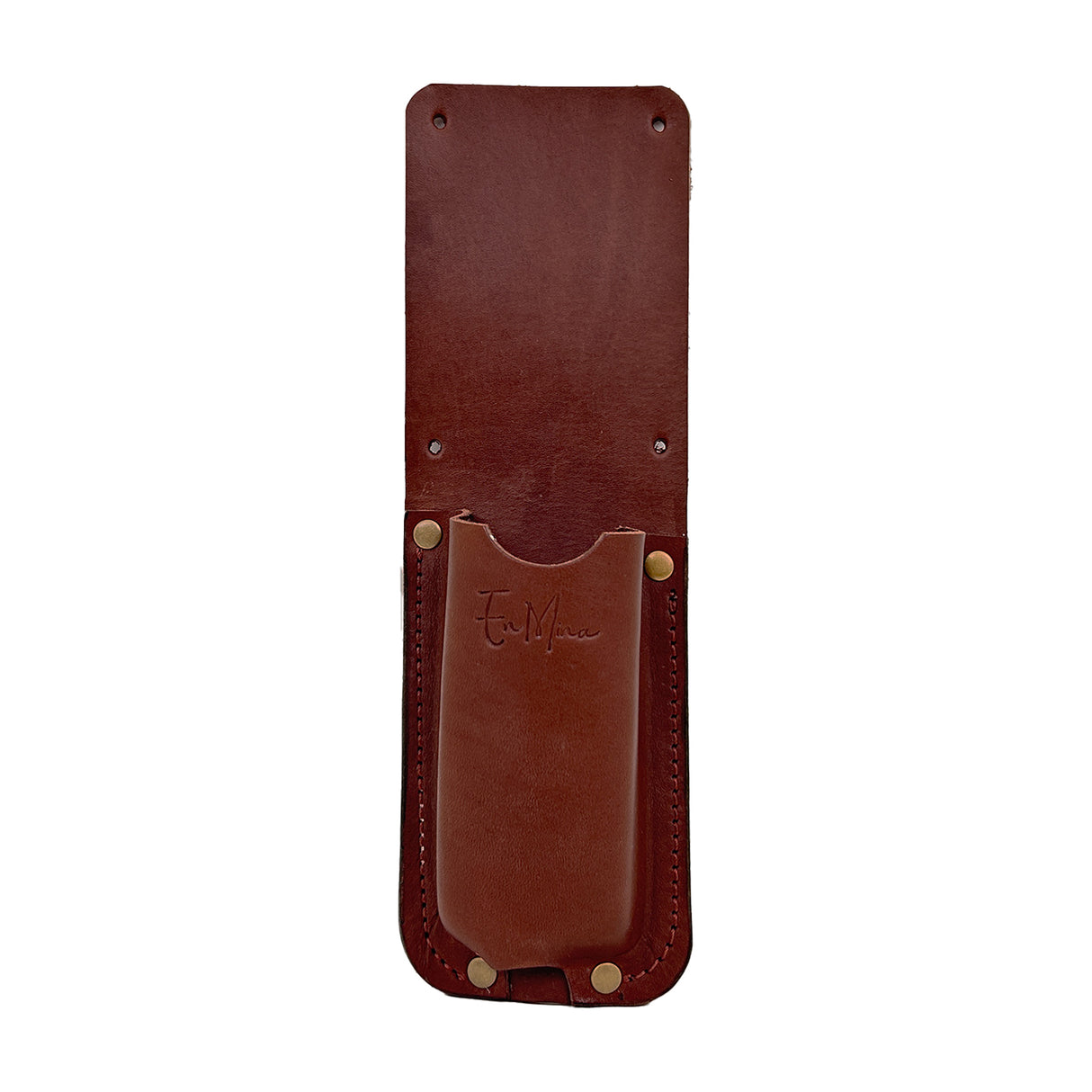 En Mina Wall Mounted Leather Block Plane Holster