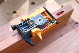BORA Tool Automatic Mini Pocket Hole Jig in action, creating precise and strong wood joints