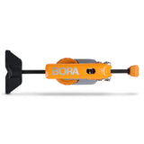 BORA Tool Auto Adjust Inline T-Track Toggle Clamp in use on woodworking project