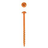 BORA Tool 8Gx63mm Coarse Pocket Wood Screws in colour-coated finish, pack of 50