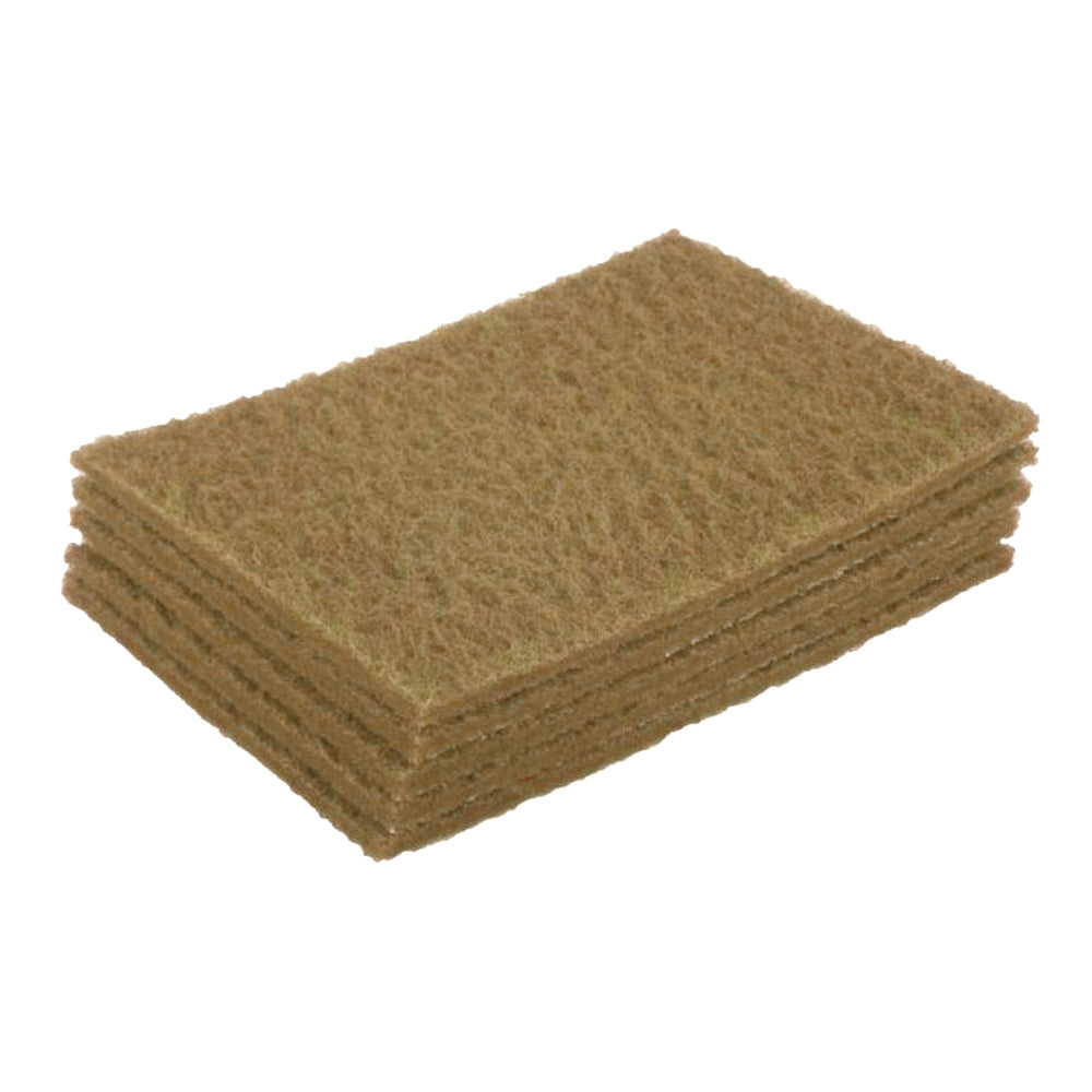 Mirlon Woven Abrasive Pad 2000 Grit 152 x 229mm Brown
