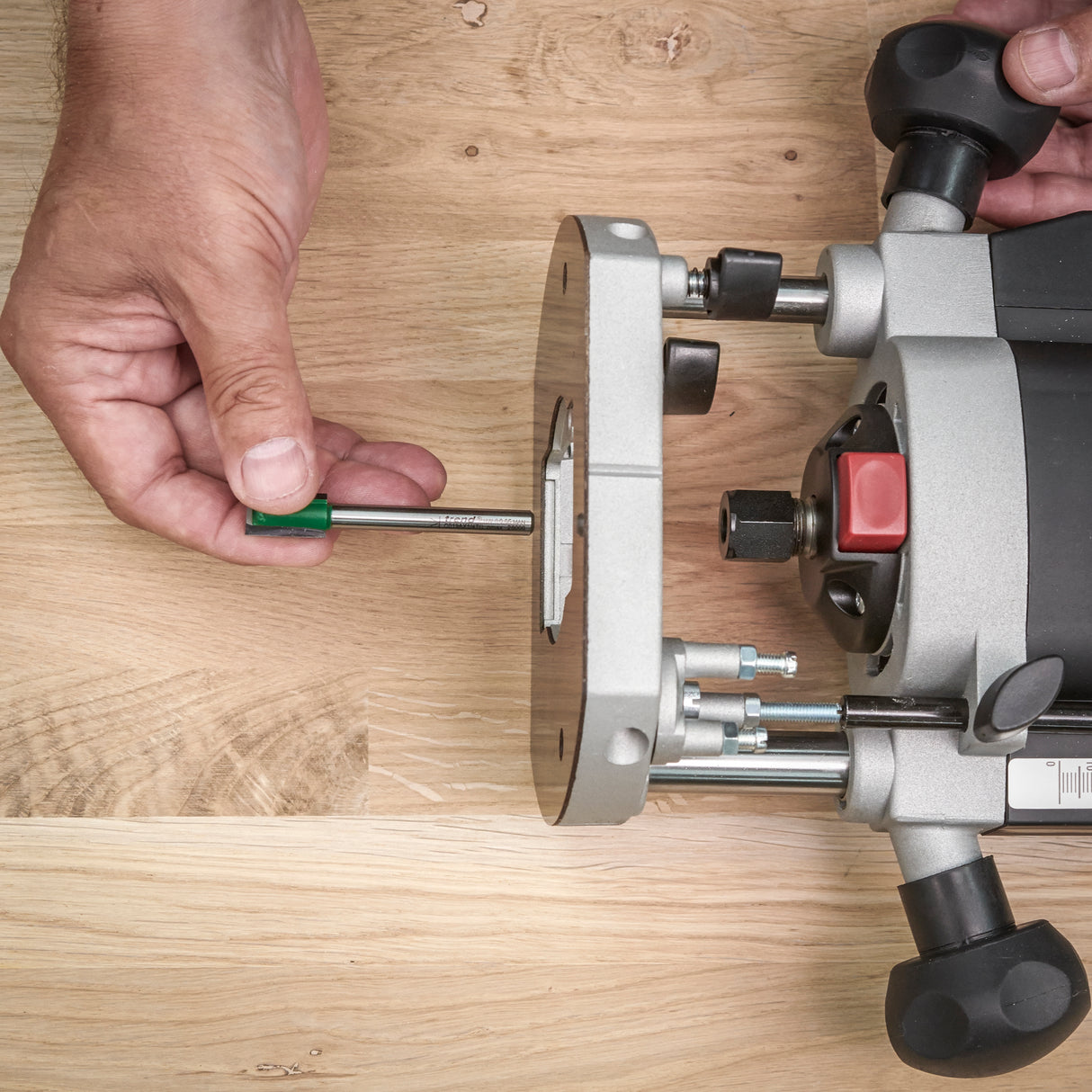 Trend Craft Pro Straight Router Bit 2-Flute 12mm Diameter 1/4in Shank