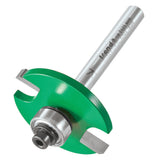 Trend Biscuit Jointer Bit with Bearing Set 4mm x 37.2mm 1/4in Shank