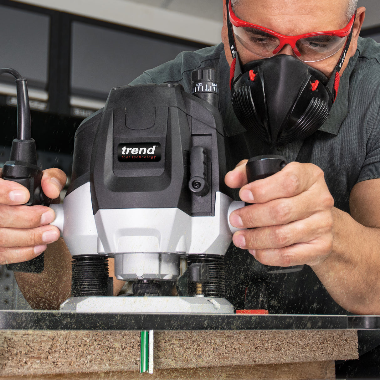 Trend Craft Pro Straight Router Bit 2-Flute 12.7mm Diameter 1/2in Shank