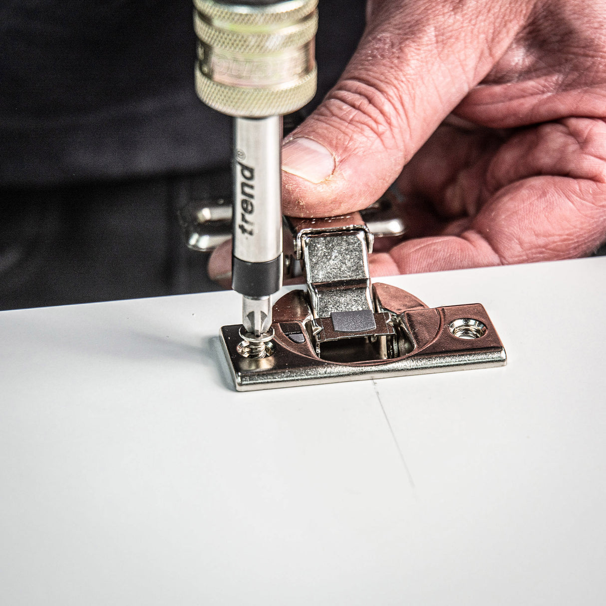 Trend 35mm Concealed Euro-Style Hinge Jig with TCT Bit