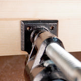 Torquata Double Clutched Pipe Clamp with 3/4in Galvanised Pipe