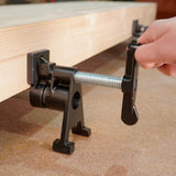 Torquata Heavy Duty Extended Foot Pipe Clamp with 3/4in Galvanised Pipe