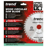 Trend 190mm x 30mm x 12T Ripping Circular Saw Blade