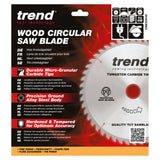 Trend 235mm x 30mm x 48T General Purpose Circular Saw Blade