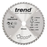 Trend 300mm x 30mm x 48T General Purpose Circular Saw Blade