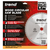 Trend 315mm x 30mm x 72T Wood Circular Saw Blade