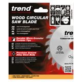 Trend 85mm x 15mm x 24T General Purpose Circular Saw Blade