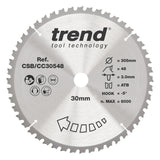 Trend 305mm x 30mm x 48T General Purpose Mitre Saw Blade