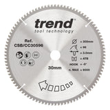 Trend 305mm x 30mm x 96T Wood Mitre Saw Blade