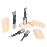 Trend 4mm Spiral Upcut Domino Cutter M6x75mm Shank