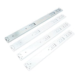 Soft Close Full-Extension Drawer Slides Side Mount 40kg Capacity