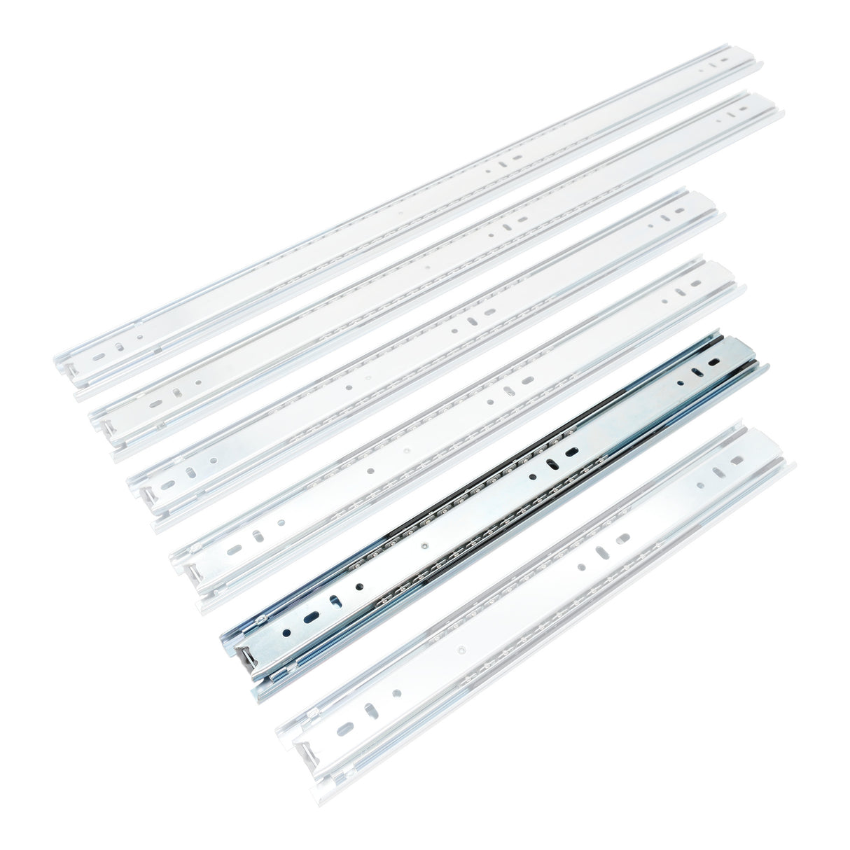 Full-Extension Drawer Slides Side Mount 45kg Capacity