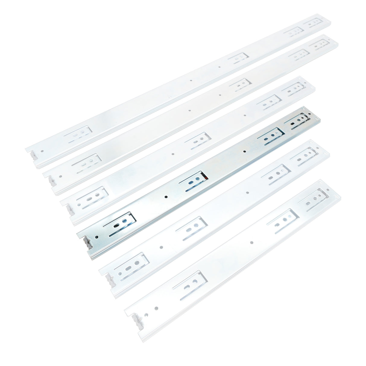 Full-Extension Drawer Slides Side Mount 45kg Capacity