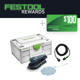 Festool ETS EC 150mm Brushless Random Orbital 3mm Sander in Systainer