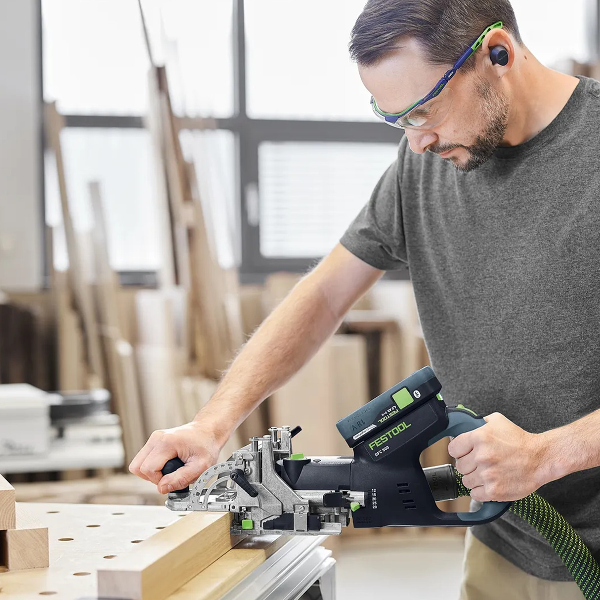 Festool DFC 500 Cordless DOMINO Joiner in Systainer