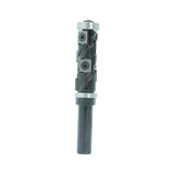 Torquata Dual-Bearing Spiral Flush Trim Carbide Insert Router Bits 1/2in Shank