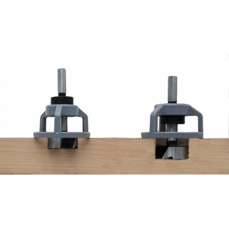 Fisch Drill Stop Set for Forstner Bits with Interchangable Bearings & Pliers