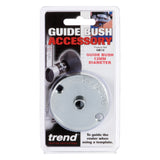 Trend 12mm x 6mm Router Guide Bushing Steel
