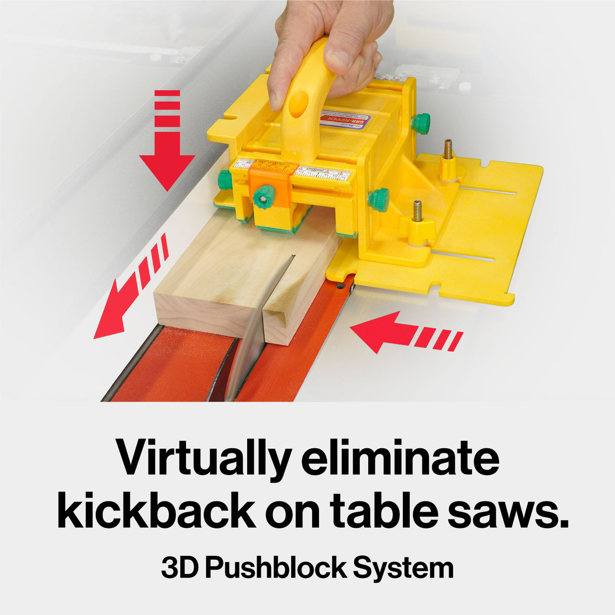 MicroJig GRR-Ripper PRO 3D Pushblock