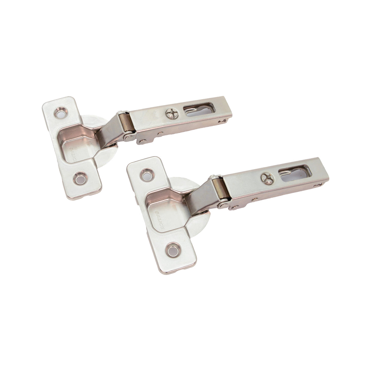 Salice Full Overlay Euro Hinge & Mounting Plate Pair