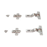 Salice Full Inlay Euro Hinge & Mounting Plate Pair