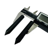 iGaging Centerline Gauge Attachment on Vernier Caliper, measuring hole centre spacing