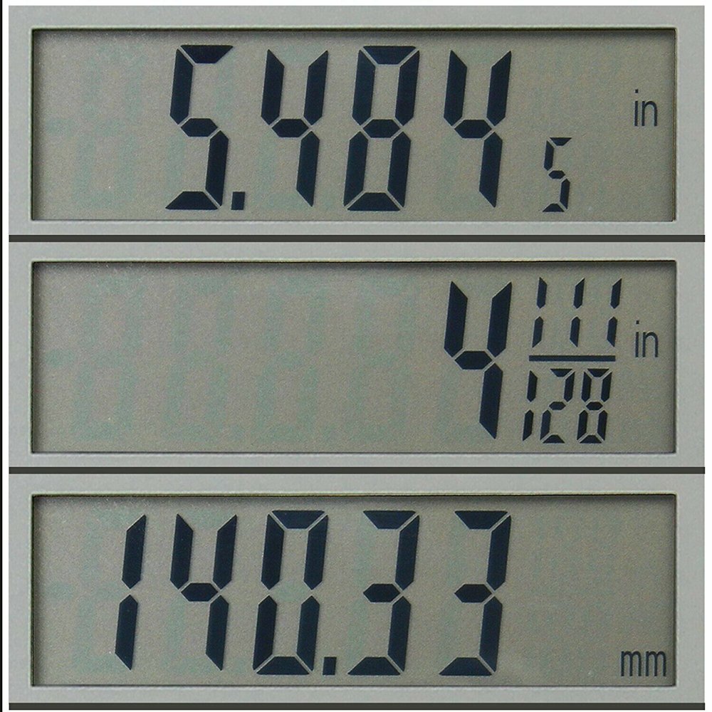 iGaging EZCal Digital Vernier Calipers 150mm Metric & Imperial Scales