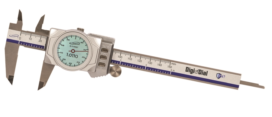 iGaging DigiDial Digital Vernier Calipers 150mm with Storage Case