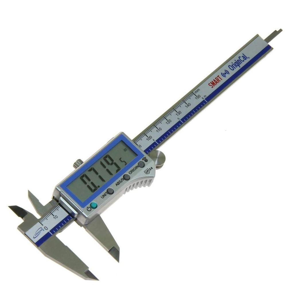 iGaging OriginCal Smart Wireless Digital Vernier Calipers 150mm - Bluetooth enabled calipers for CAD & precise measurements
