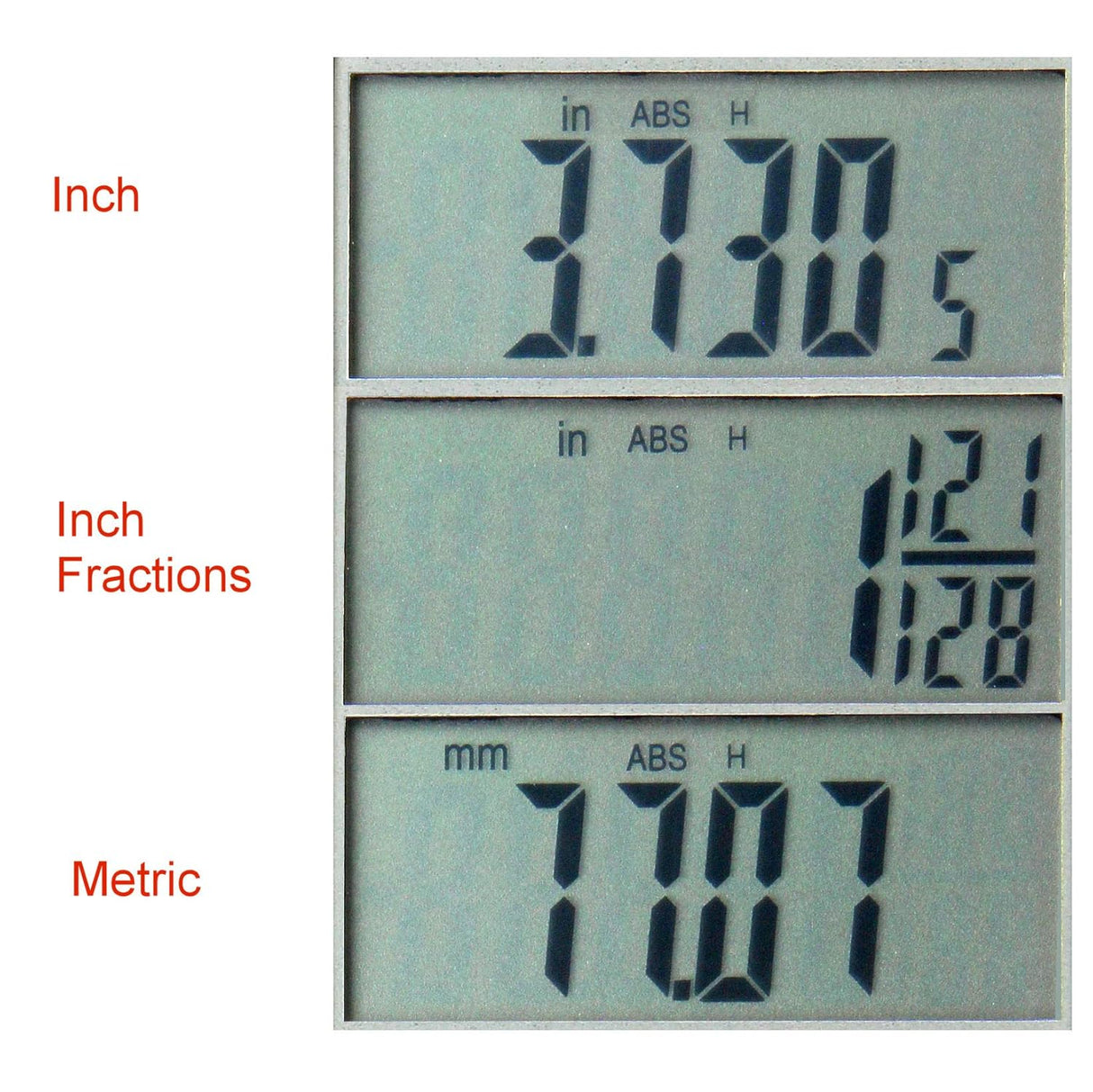 iGaging Digital Height Gauge with Adjustable Blade, side view showing magnetic base and measuring capacity