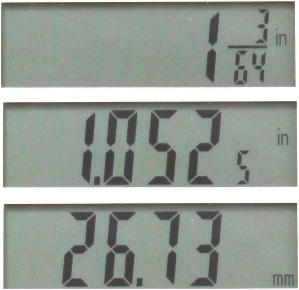 Digital wheel marking gauge showing bevelled wheel for precise marking on wood