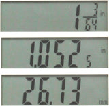 Digital wheel marking gauge showing bevelled wheel for precise marking on wood