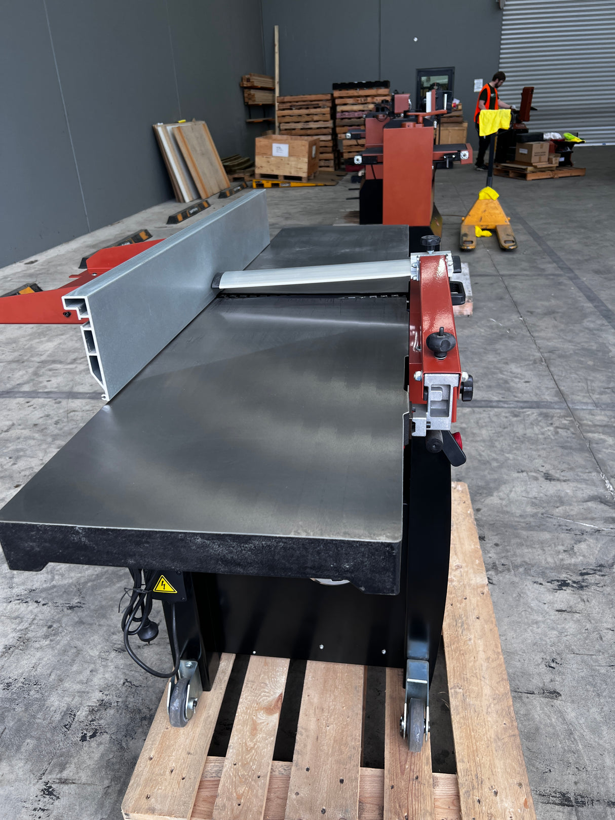 SAMPLE - Sherwood 16in Combination Planer Thicknesser with Helical Spiral Head Carbide Knives 3000W 4HP