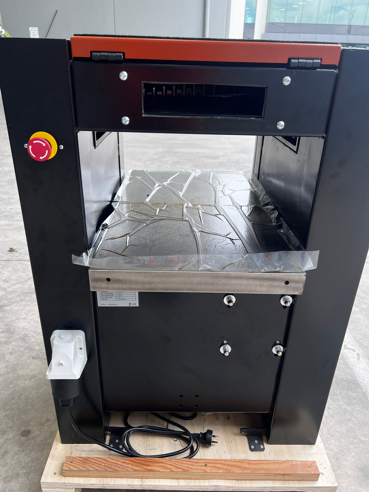 SAMPLE - Sherwood 16in Euro Style Thicknesser 406mm 3000W 4HP with Helical Cutterhead