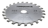Torquata 203mm Diameter 30mm Bore 4mm Kerf Flat Top Circular Saw Blade