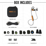 ISOtunes PRO 3.0 Wireless Bluetooth Earbuds - Safety Orange