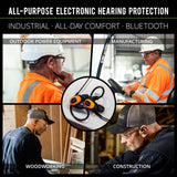 ISOtunes PRO 3.0 Wireless Bluetooth Earbuds - Safety Orange
