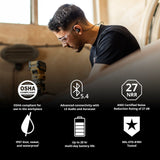 ISOtunes PRO 3.0 Wireless Bluetooth Earbuds - Black